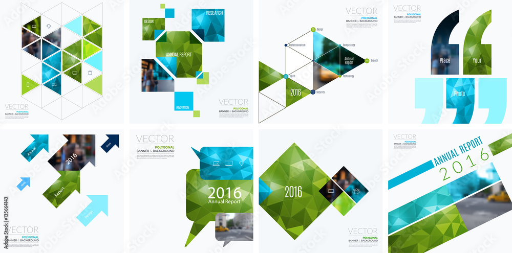 Business vector design elements for graphic layout. Modern abstr