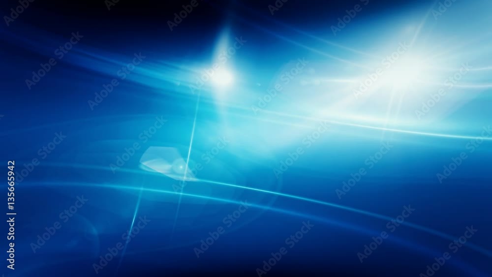 breaking news style rotating abstract light shapes