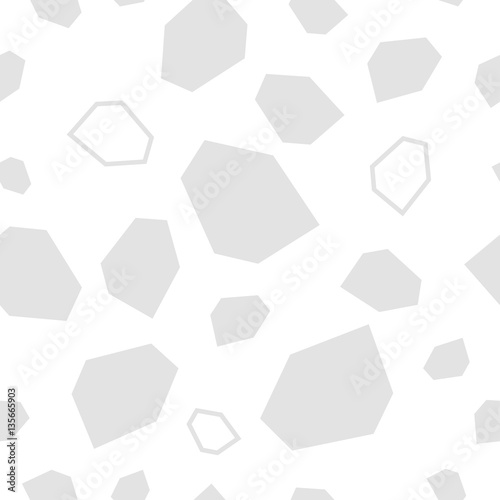 Fototapeta Naklejka Na Ścianę i Meble -  White Texture. White on white. Seamless vector background with abstract geometric pattern. Print. Repeating background. Cloth design, wallpaper.
