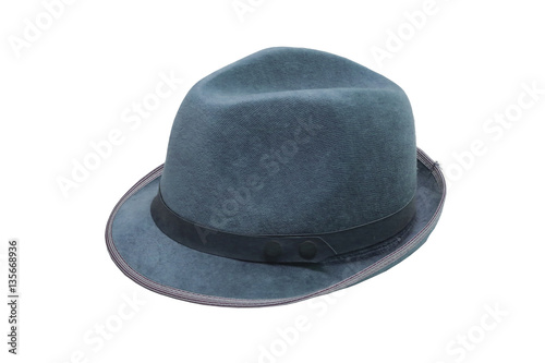 A hat with isolated over white background, fashion accessory for your design