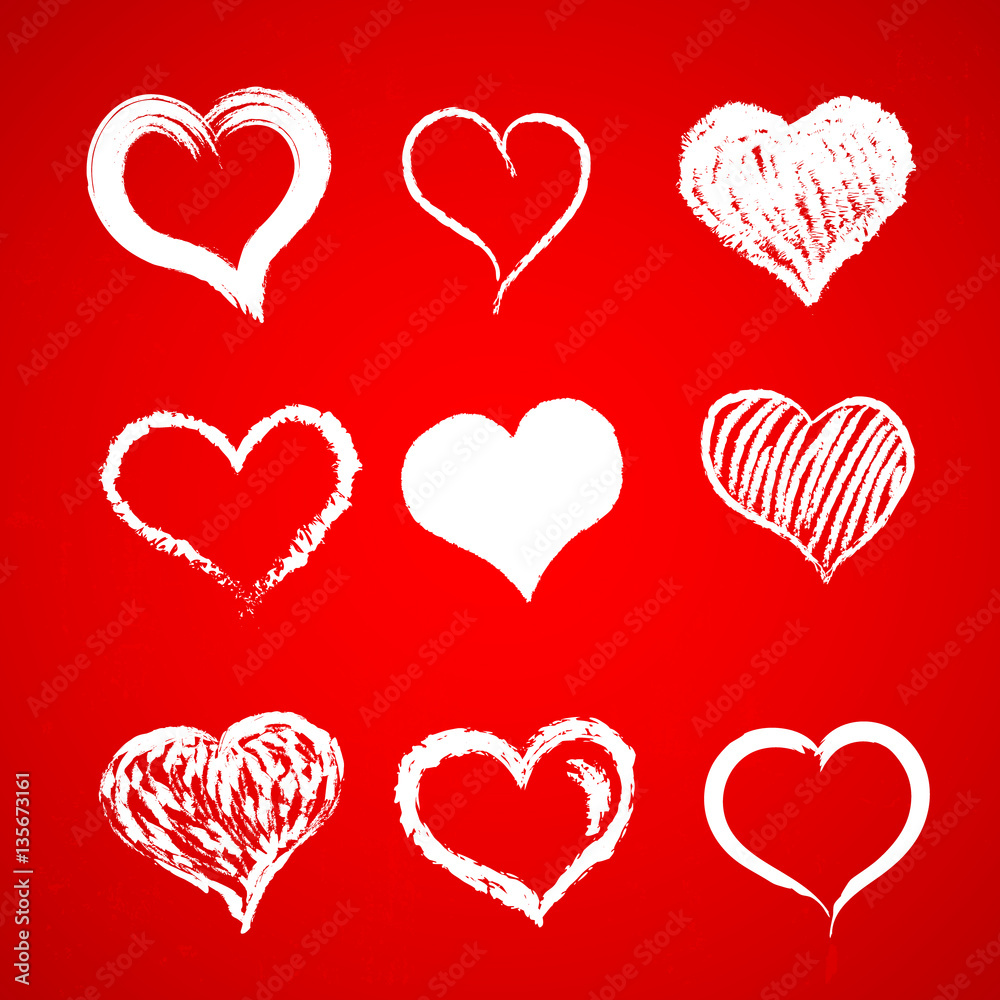 heart hand drawn heart hand drawn