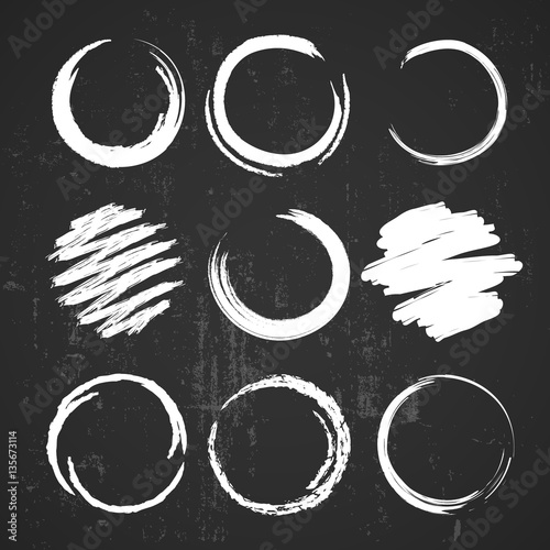 cirlce elemets, logos, icons