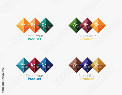 Set of square abstract backgrounds or infographics for content Free Download Set of square abstract backgrounds or infographics for content - GFXLoad