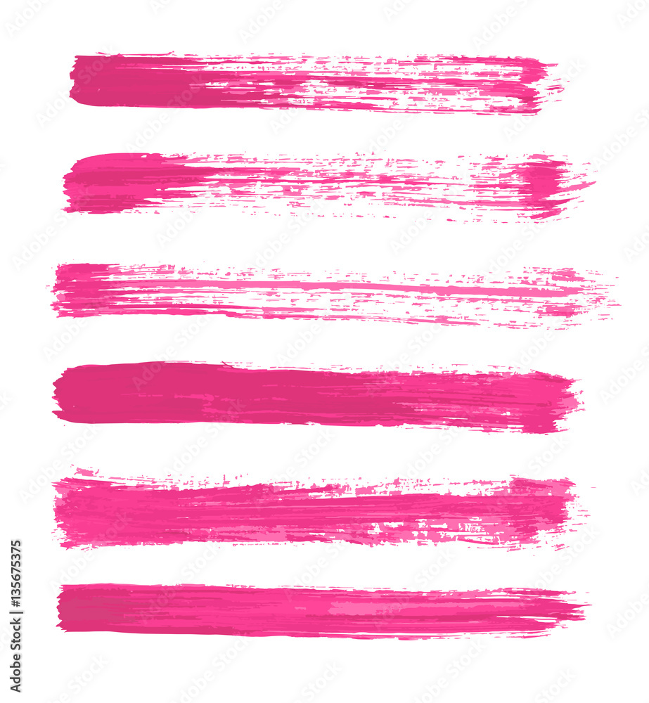 green vector strokes of paint on white background green vector strokes of paint on white background