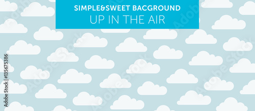 Up in the Air Simple & Sweet Background vol.1