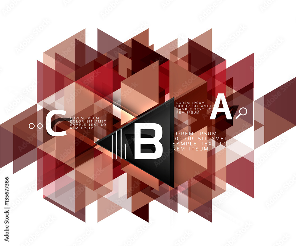 Vector geometric shape background Vector geometric shape background