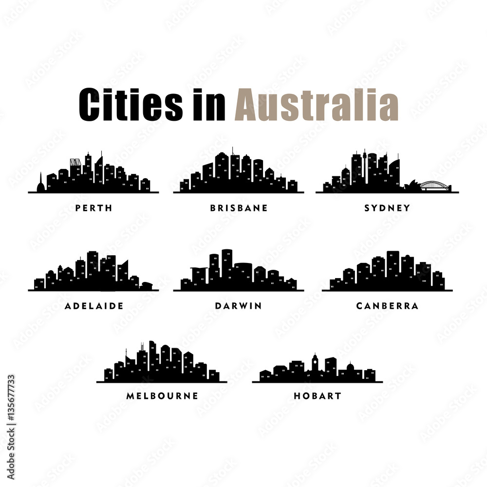 Australia Cities City Tour Travel Skyline