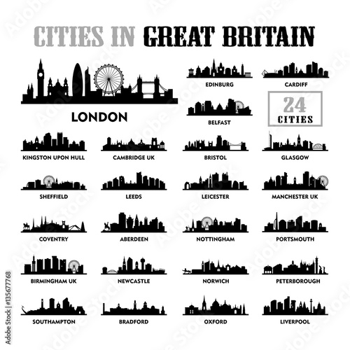 Great Britain - United Kingdom Cities City Tour Travel Skyline photo
