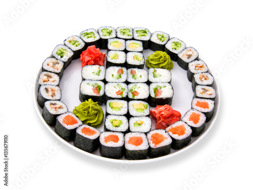 Sushi roll Big set photo