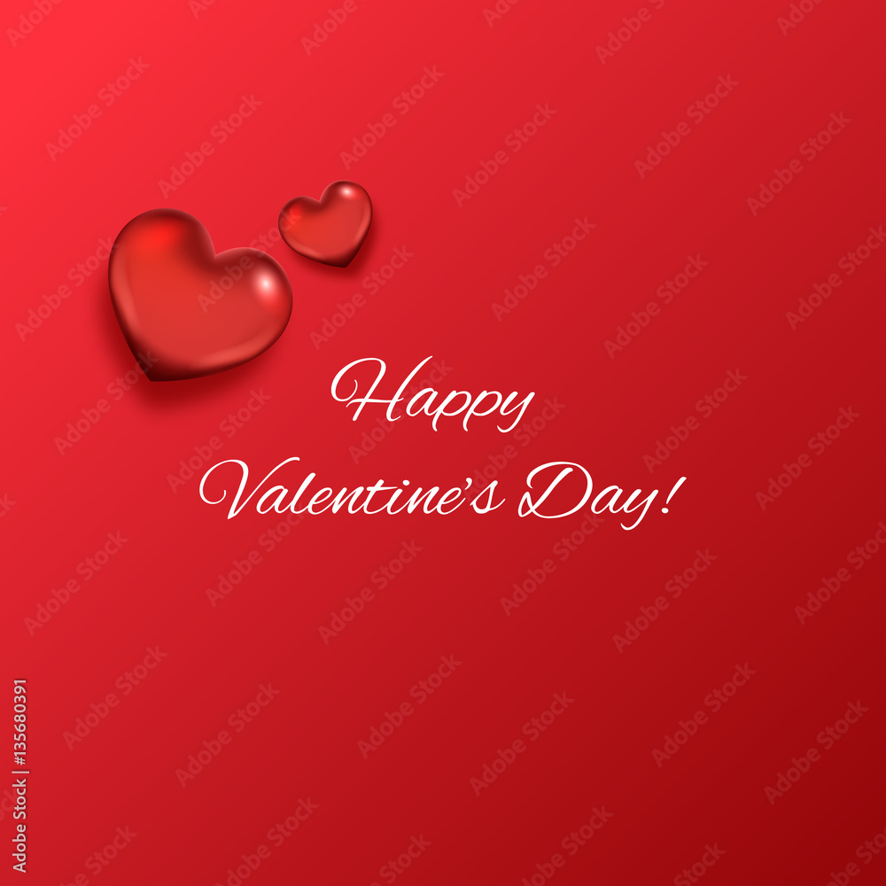 Valentine's day abstract background with hearts Valentine's day abstract background with hearts