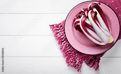 Late red radicchio from Treviso