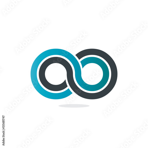 Initial Letter CO OO Linked Design Logo