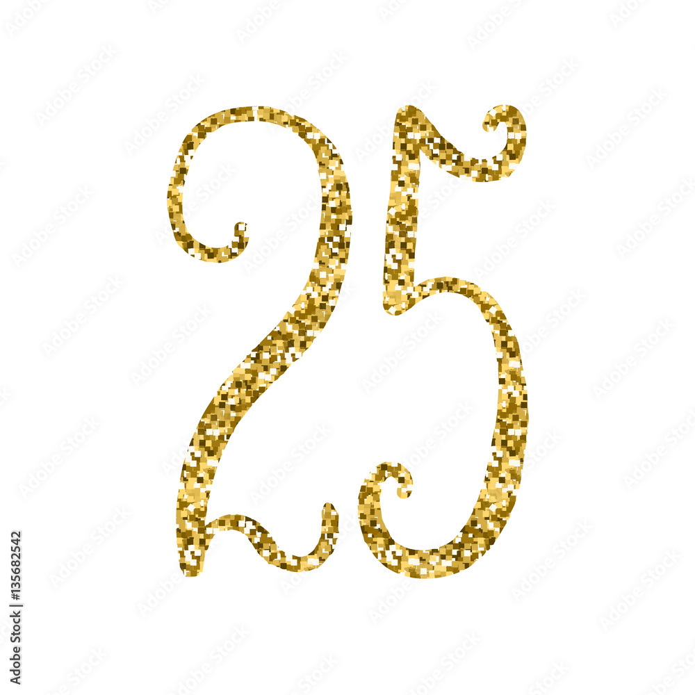 GOLD GLITTER ICON – 25 YEARS GOLD GLITTER ICON – 25 YEARS