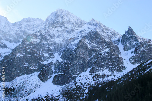 panorama of winter mountains. Tatra Poland © Bogdan