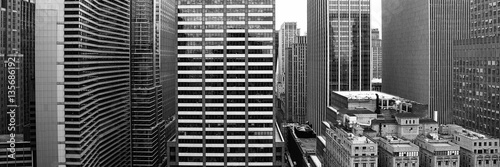 New York City in black and white