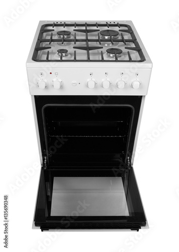 Gas stove isolated
