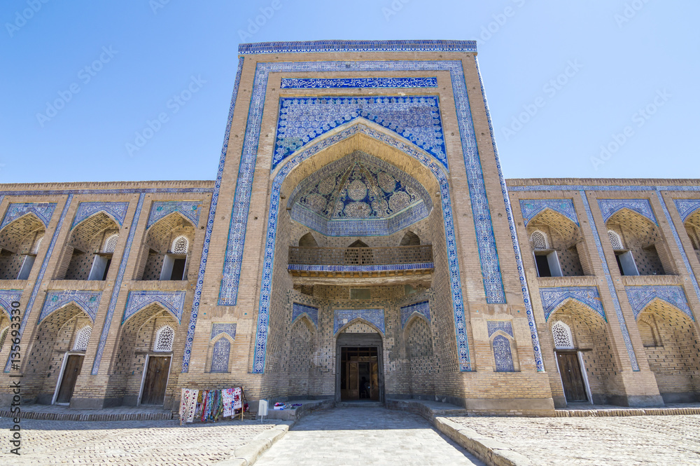 Mohammed Rakhim Khan Medressa in Khiva, Uzbekistan