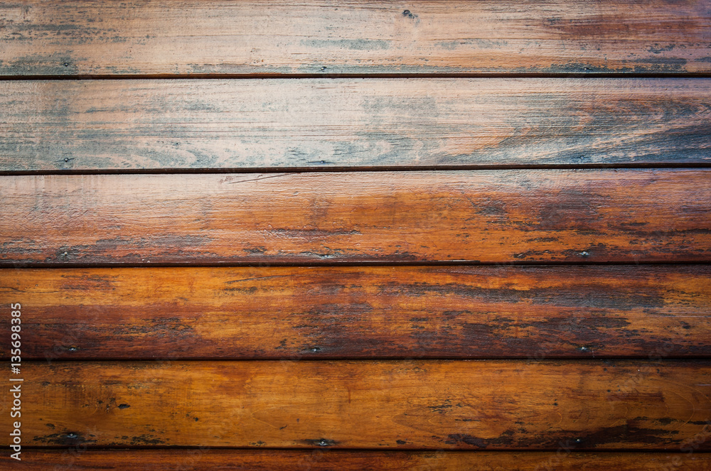 Obraz premium Wooden wall background texture from house.