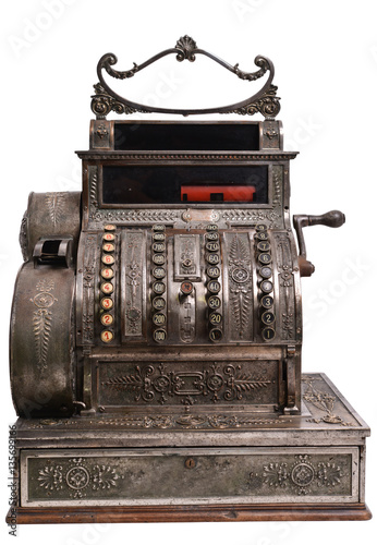 Antique cash register