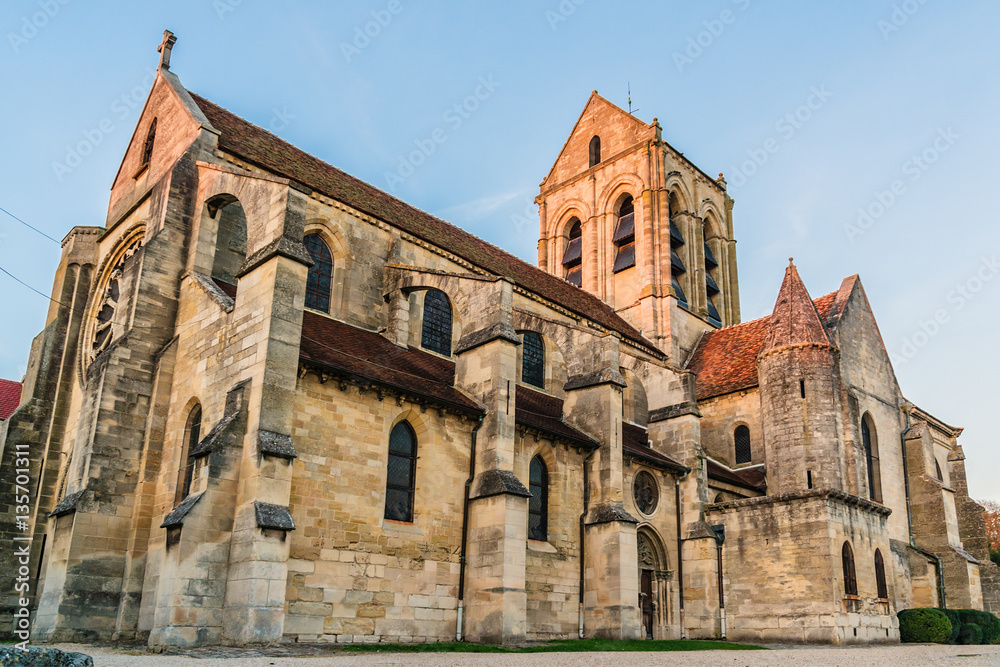 Church of Notre-Dame-de-l'Assomption. Val-d'Oise, France.