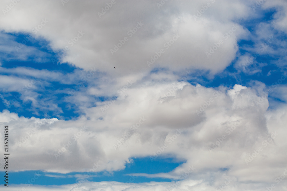 Blue sky background Blue sky background