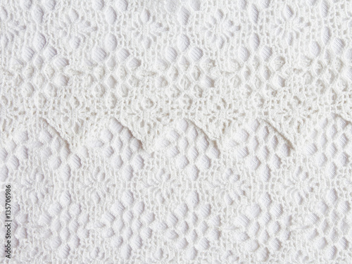 Natural background in the rustic old style of eco-friendly material with lace.Top view flat