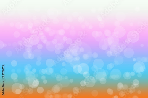 Beautiful and colorful of abstract bokeh texture background.