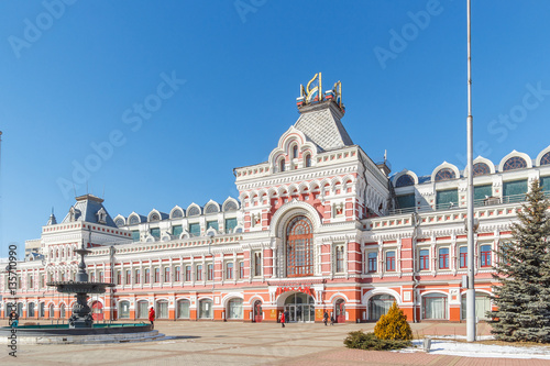 Photography Nizhny Novgorod, the main fair house in the spring
