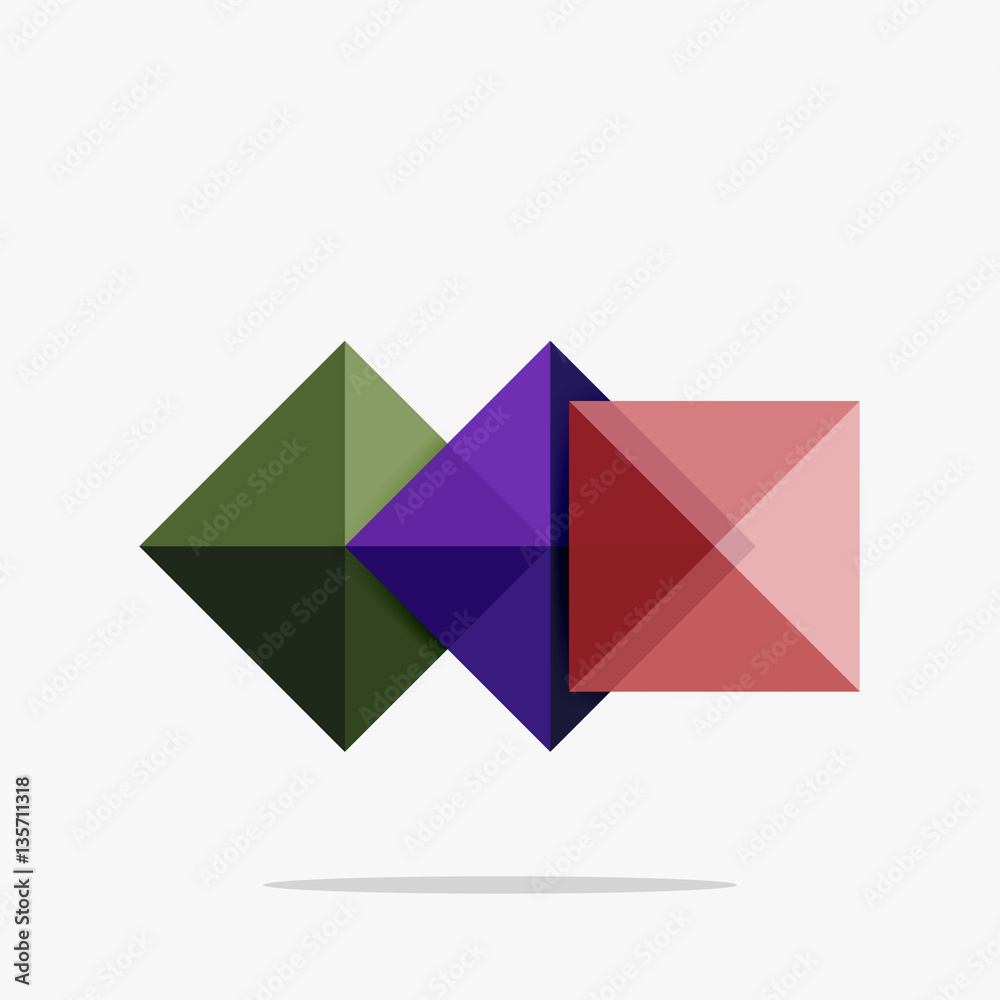 Vector blank abstract squares background Vector blank abstract squares background
