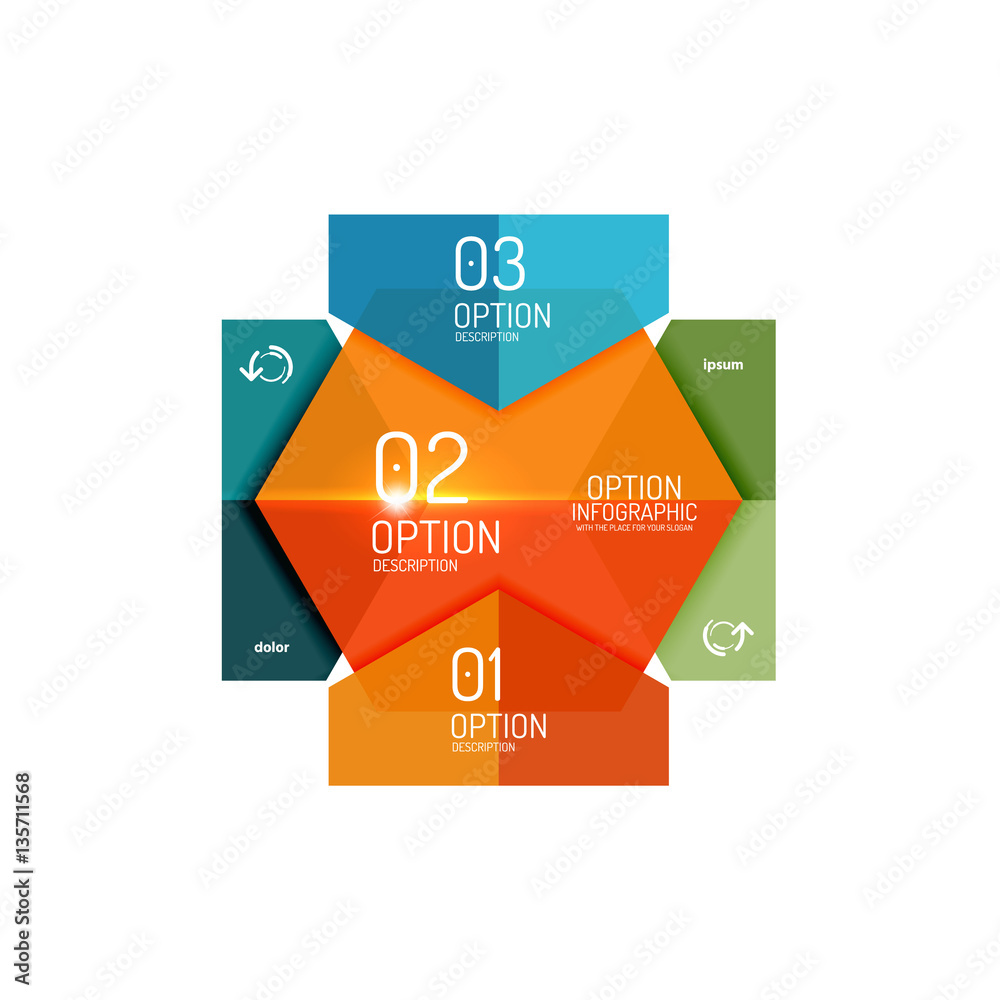 Business infographic design template Business infographic design template