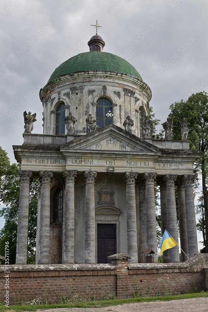 Roman Catholic Church of the Exaltation of St. Joseph and the 18th century in Lviv region, Ukraine