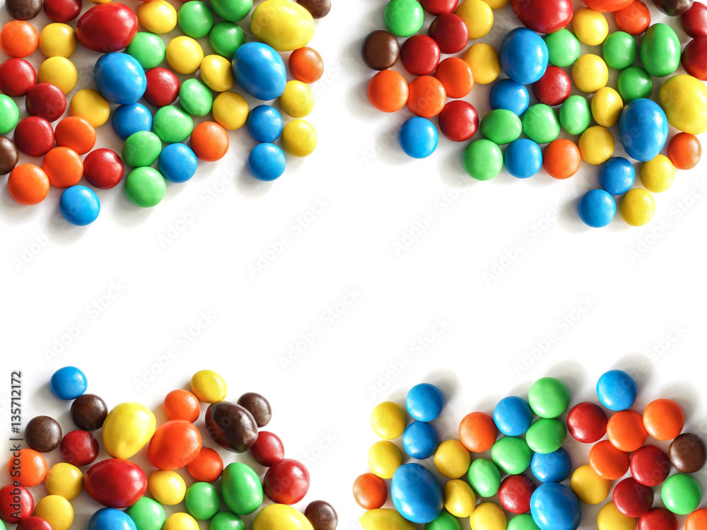Obraz premium Colorful Candy Background