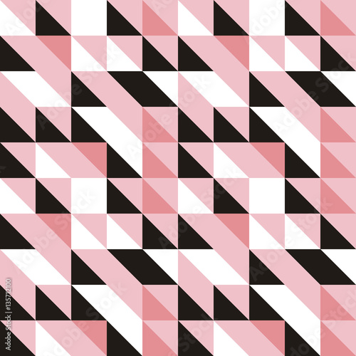 Vector abstract seamless pattern in trendy modern minimal style