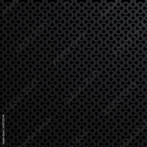 Wallpaper Mural Black metal texture background. Abstract vector illustration Torontodigital.ca