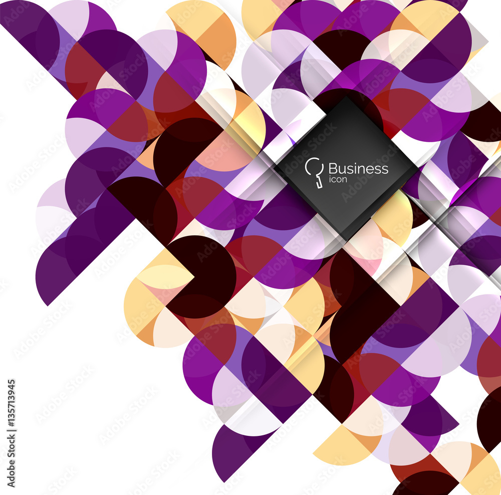 Circles vector abstract background Circles vector abstract background