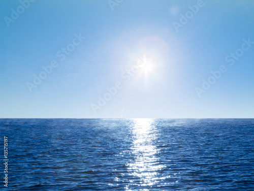 Quadro em tela sonne über dem Meer