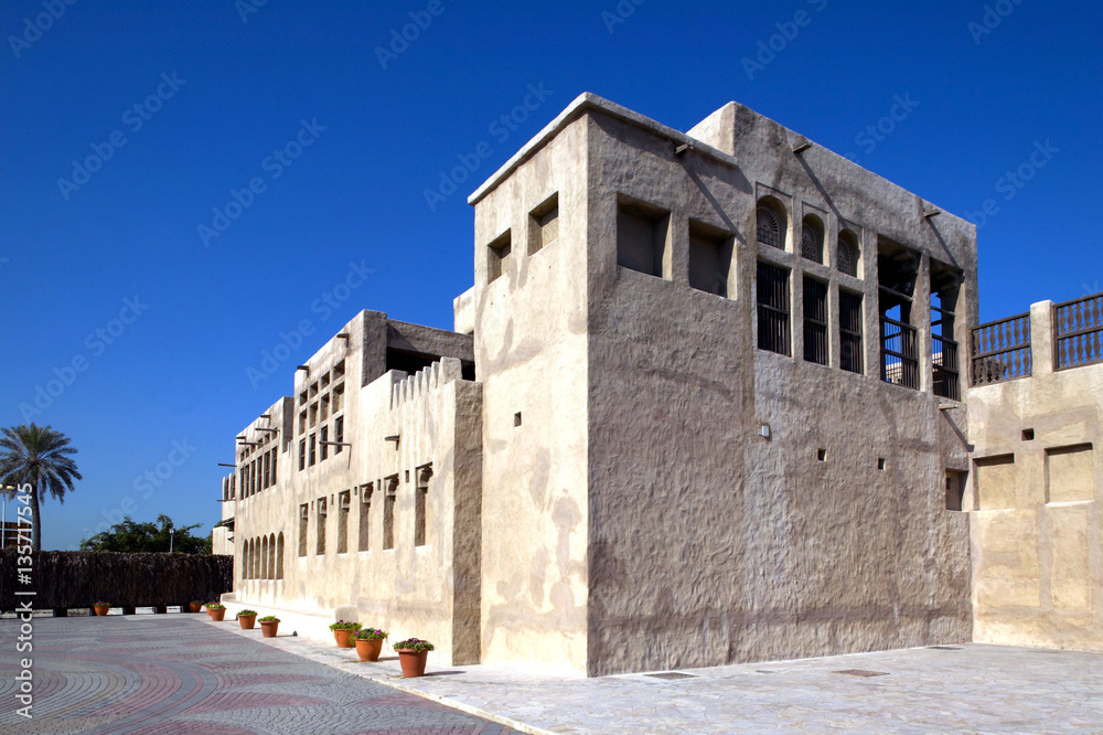 Sheik Saeed Al - Maktoum House in der Altstadt von Dubai, Vereinigte Arabische Emirate, Naher Osten