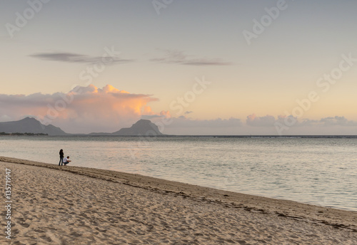 Sunset on the Beach