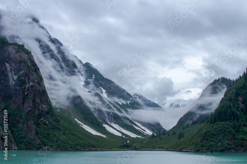 Alaskan fjords, cruise ship vista © Mihai