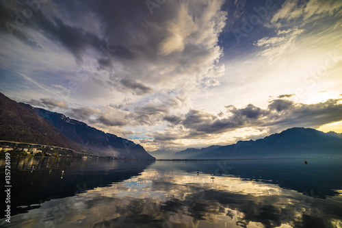 Jezioro Genewskie w Montreux