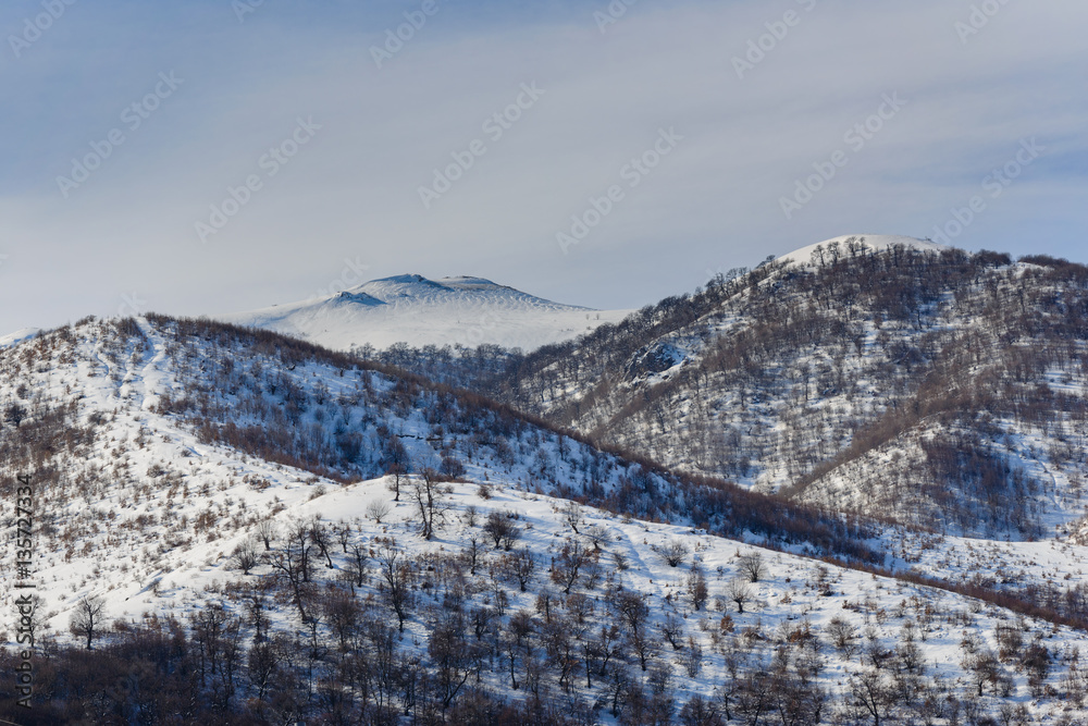 Beautiful mountain landscape, Pambak range, Armenia