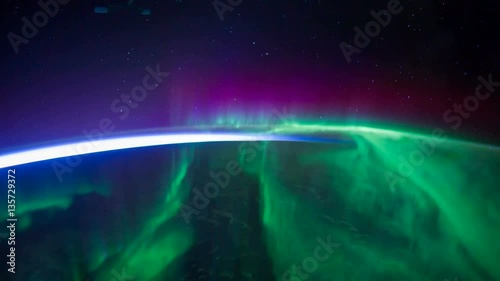 Planet Earth seen from the International Space Station with Aurora Australis over the earth, Time Lapse 4K. Images courtesy of NASA Johnson Space Center : http://eol.jsc.nasa.gov