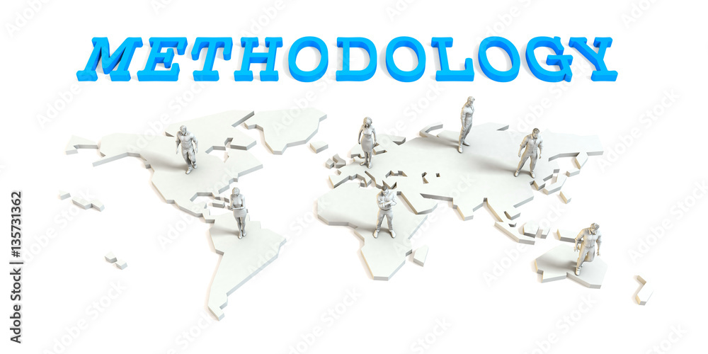 Obraz premium Methodology Global Business