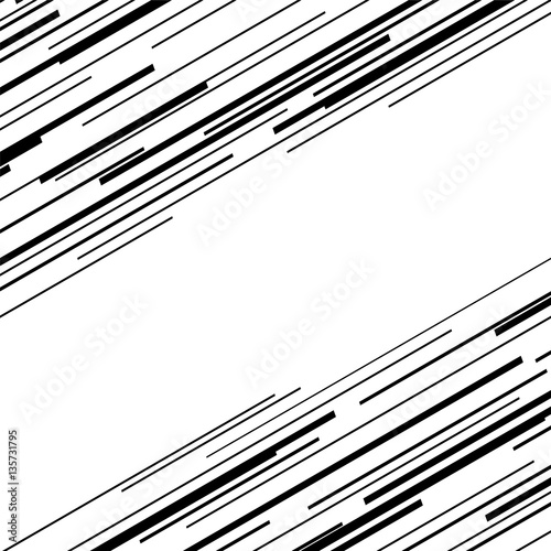 Comic book speed diagonal lines. Abstract vector background