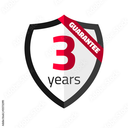 3 years guarantee