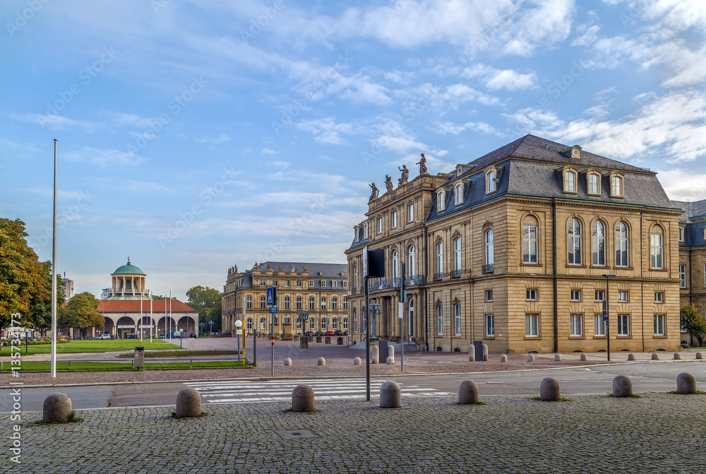 Fototapeta premium Schlossplatz square, Stuttgart, Germany