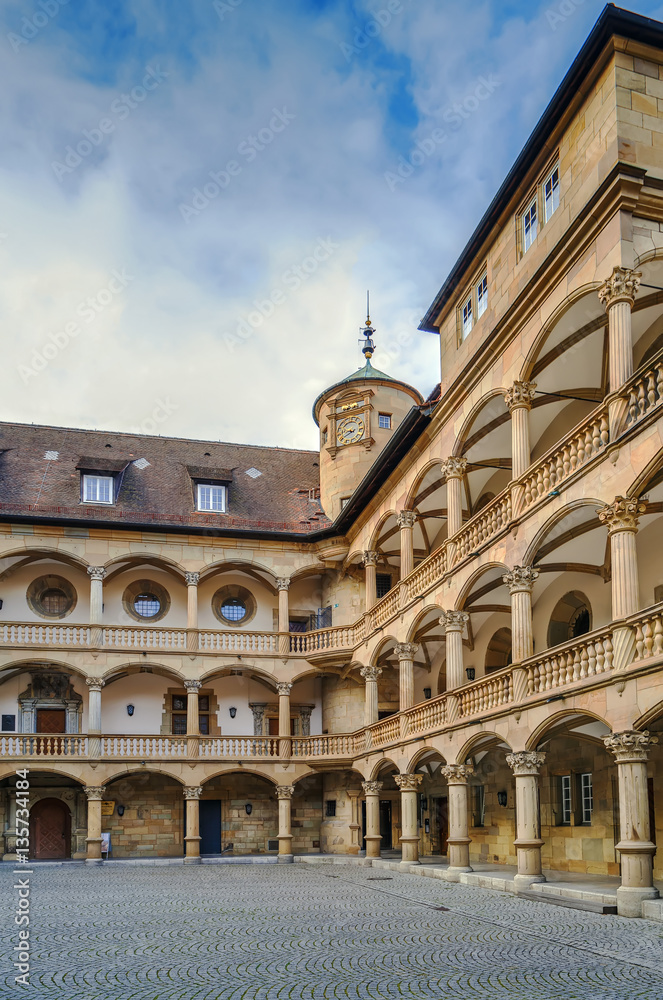 Courtyard of the Old Castle, Stuttgart, Germany