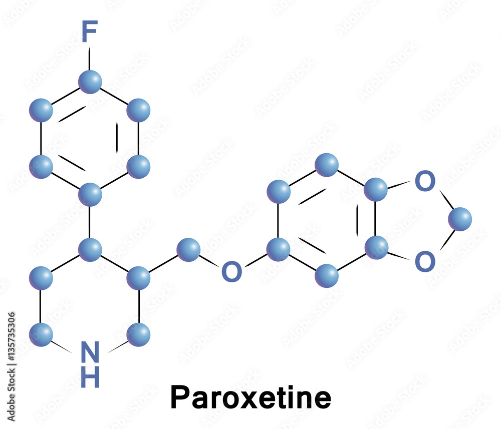 Paroxetine is an antidepressant of the selective serotonin reuptake inhibitor class. It is used to treat major depressive disorder, obsessive-compulsive disorder, social anxiety disorder, etc Paroxetine is an antidepressant of the selective serotonin reuptake inhibitor class. It is used to treat major depressive disorder, obsessive-compulsive disorder, social anxiety disorder, etc