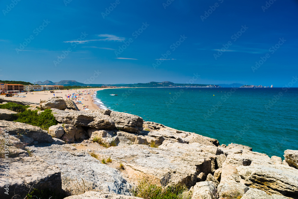 Coast of Sa Riera (Costa Brava, Spain) Coast of Sa Riera (Costa Brava, Spain)
