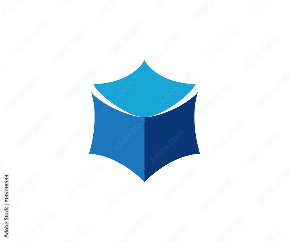 Obraz premium Cube logo